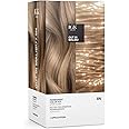 IGK Permanent Hair Color Kit | 8N Out in Malibu - Natural Blonde | 100% Gray Color Coverage + Strengthen + Shine | Ammonia Free