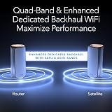 NETGEAR Orbi 970 Series WiFi 7 Mesh System RBE972SB 10G Port 5400 sq ft view 4