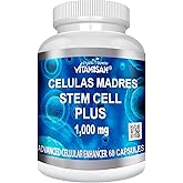 Celulas Madres 60 Capsules Vitamisan 1000 mg Aphanizomenon Flos-aquae Blue Green Algae AFA Stem Natural Cell