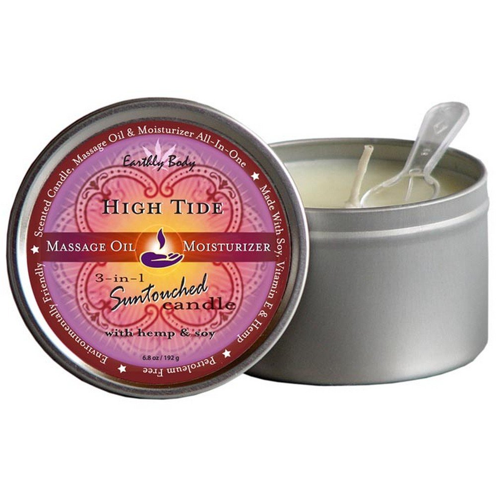 Earthly body High Tide Massage Candle - 6oz / 170g