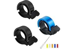 3 Pack Bike Bell Sound Crisp, Aluminum Alloy Bicycle Bell,Can be Used as a Bike Horn for Accessories, The Classic Mini Bicycl