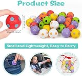 Ainiv 36 Pack Football Fidget Spinner Toy 3.5CM Stress Relief Ball view 3