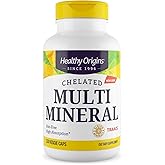 Healthy Origins Chelated Multi Mineral (Albion Minerals, Bioavailable, Non-GMO, Gluten Free), 120 Veggie Caps