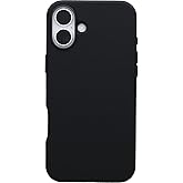 OtterBox iPhone 16 Plus Symmetry Series Cactus Leather for MagSafe - Noir Ash Black