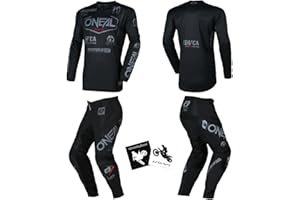 MX Outfit O'Neal Element Brand Men Protective Pants Jersey motocross dirt bike off-road bundle combo set