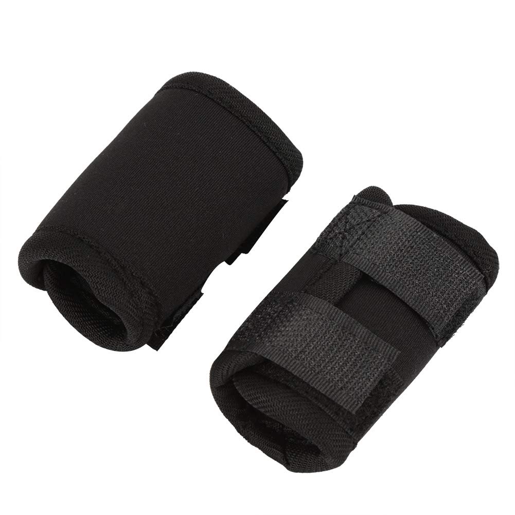 Zerodis Pet Fracture Splint Dog Front and Rear Leg Knee Pads Protective Case Joint Recovery Bandage Fixed Orthopedic Protective Gear(S-Black)