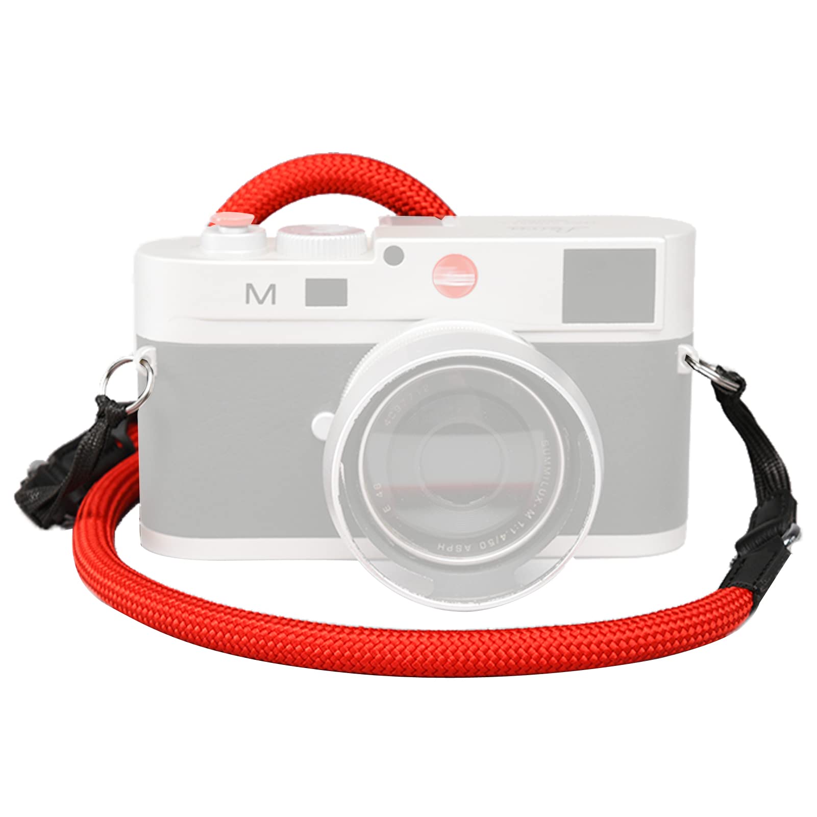 VKO Camera Strap,Quick Release Neck Strap Lanyard for SLR DSLR Mirrorless Shoulder Strap 120cm Red