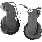 Mhrxusd Robot Vacuum Cleaner Wheels Kit Replacement for Roborock S8/S8 Pro Ultra Robot Floor Cleaner Left and Right Wheel Set for Roborock Q5 Pro for Q8 Max+ Models, Strong Traction