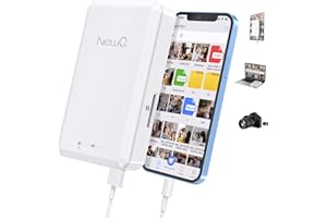 NEWQ Hard Drive for Phone Computer: 2 TB Photo Stick Portable Storage Device External HDD USB Flash for iPhone & iPad & Android Cellphone Backup Picture | Photo | Video | Data (2TB)