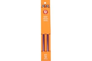 Boye Simplicity Creative Group, Inc 10-Inch, Size 11 Aluminum Single Point Knitting Needles, Violet