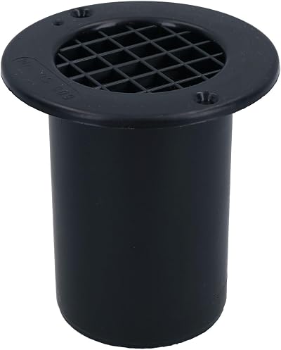 AB Tools Gas Drop Out Floor Vent 75mm Caravan Motorhome Van Conversion Black