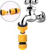 YUNSTK Outdoor Tap Temperature Mixer with Hose Splitter and Connectors view 3