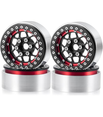 thumbnail image 2 of KYX Racing 1.9 Aluminum Wheel Rims For 1/10 RC Crawler Cars - Axial SCX10 TRX4 Upgrade 2 of 13
