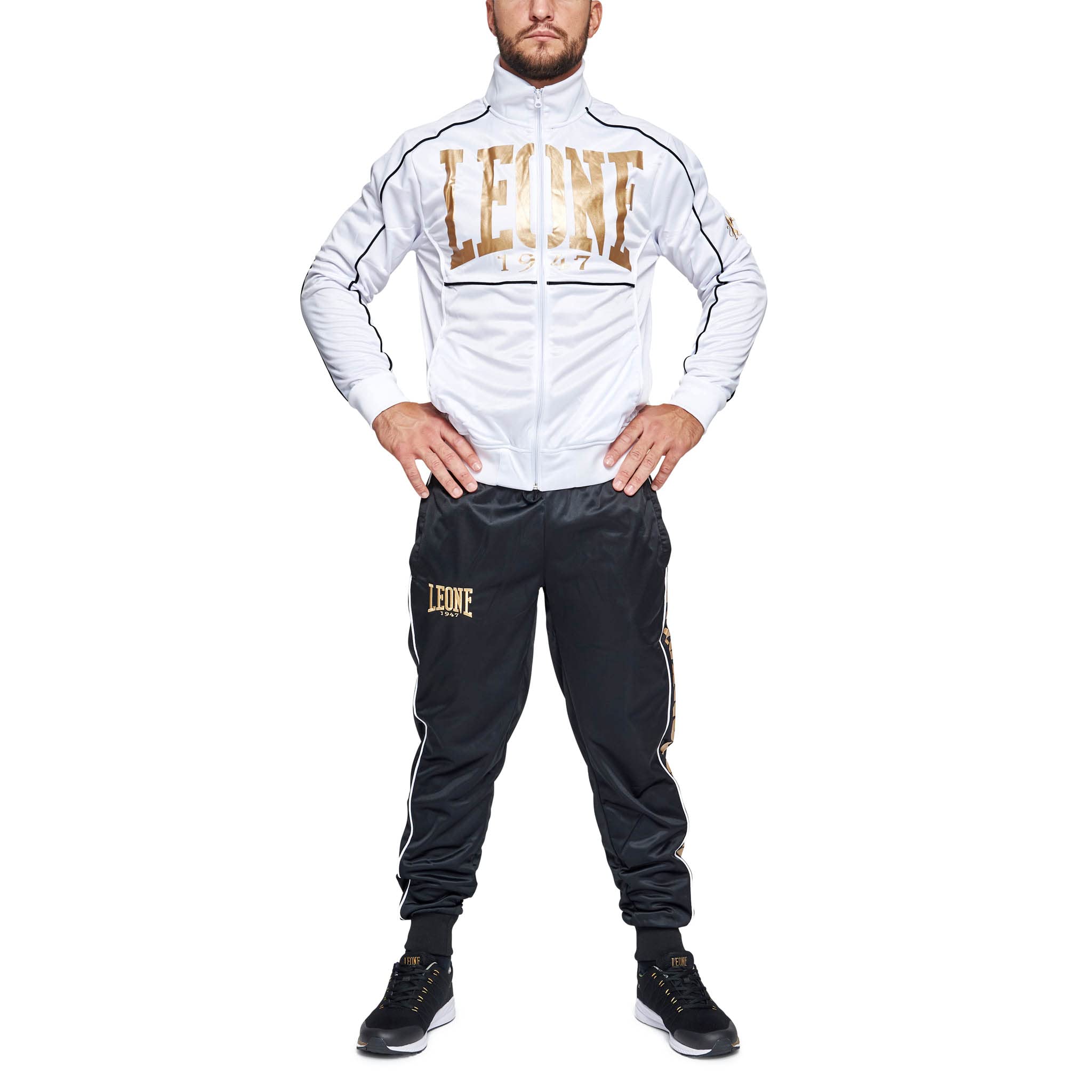 LEONE 1947, PREMIUM TRACKSUIT - white/XL - AB300 Image