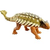 Roaring Battle Action with Jurassic World Roarivores Ankylosaurus Dinosaur Action Figures