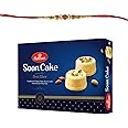 Generic Haldiram's Soan Cake with Rakhi Combo A4 | Rakhi for Brother with Sweet - 250g