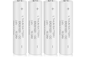 HaiNXC ER261020 CC 3.6V 16.0AH Double C Lithium Thionyl Battery 4 Pack for Locators Digitrak sonde Memory Storage