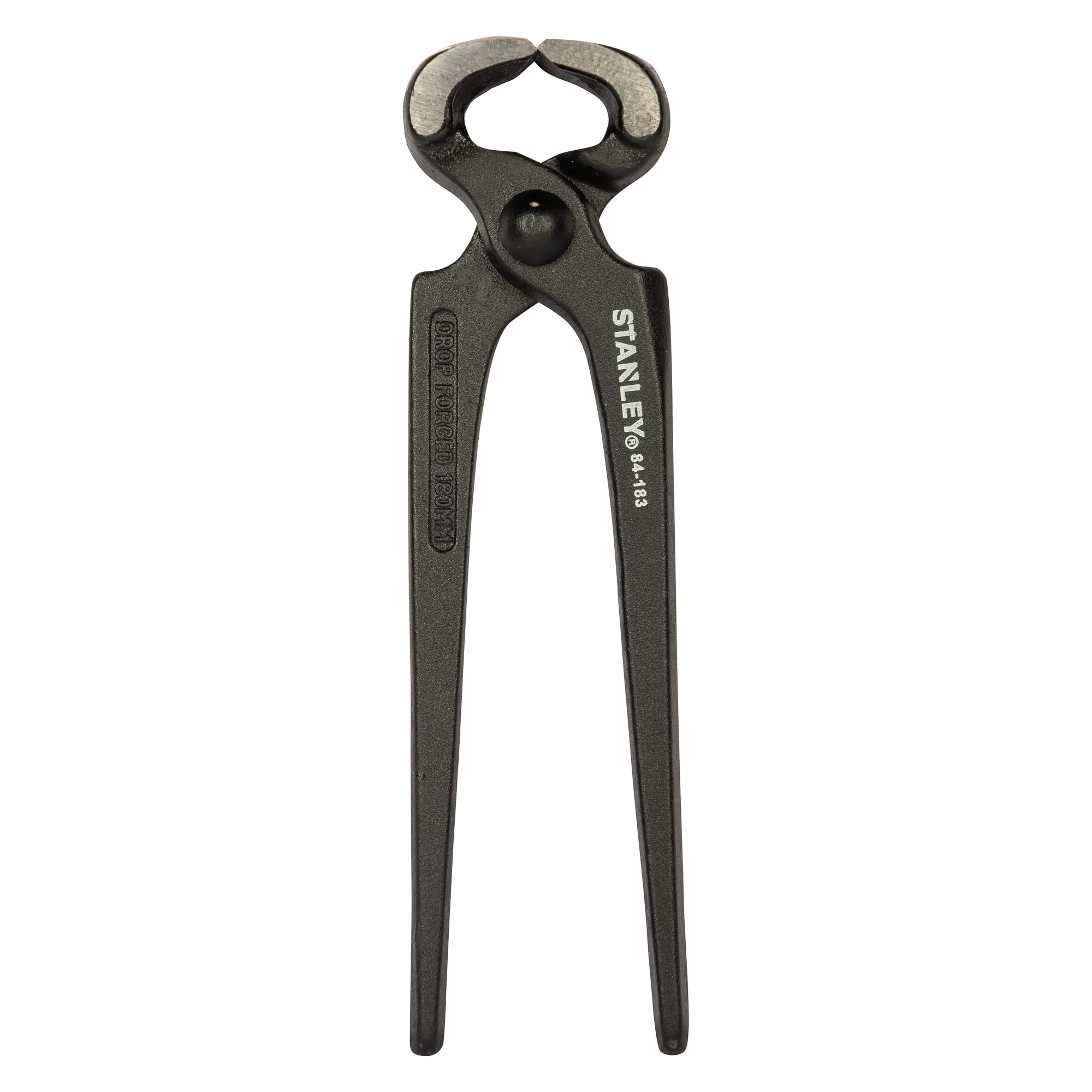 Stanley 2-84-183 Carpenter's Pincer, Black/Silver, 180 mm