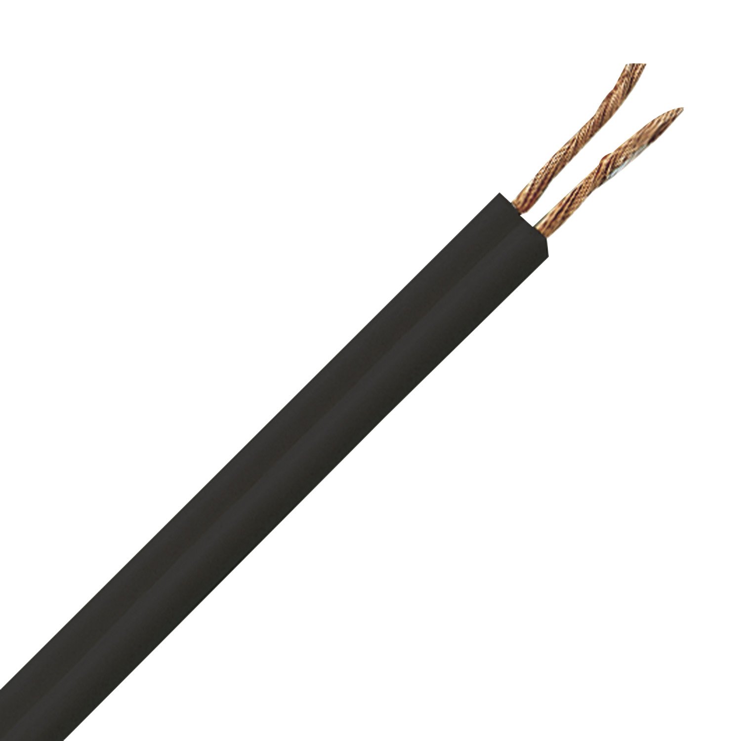Kopp 153410842 2-Core Power Cord A03 VH-H 2 x 0.75 mm² 10 m Black