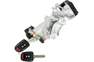 Aumzong 0635lT6PH01 Ignition Switch Lock Cylinder with 2 Remote Keys (Ignition Chip: 47,Frequency: 313.8Hz),Compatible with H