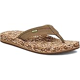 Sanuk Mens Ziggy ST | Flip Flops for Men | Mens Sandals | Beach Sandals | Water Friendly & Lightweight | Comfort Footbed