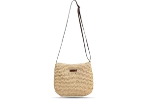 abcmilz Women Small Summer Straw Beach Bag Boho Woven Crossbody Shoulder Handbags Purse for Holiday Travel Shopping