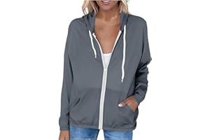 Womens Lightweight Cooling Athletic Jacket UPF 50+ Track Jackets with Pocket Long Sleeve Zipper Sunscreen Shirts