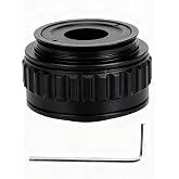 0.35X Microscope Adapter，CTV Microscope Lens Camera Interface Adapters，Mount Lens Adapter Microscope Accessory，for Trinocular Stereo Microscope