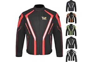 TIGER MOTO Adventure Touring Motorcycle Jacket For Men & Women Enduro Biker Textile Riding Gear CE Armored