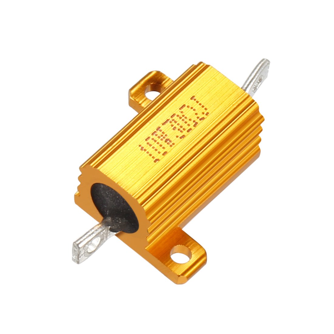 sourcingmap Aluminum Case Resistor 10W 30 Ohm Wirewound for LED Converter with Rod Post 10W30R