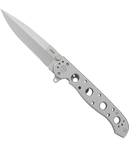 CRKT M16-02X Folding Knife with Crossbar Lock: D2 Steel Plain Edge