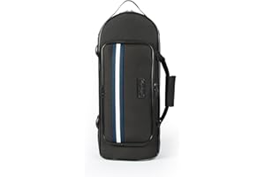 Omebaige Ultra-Light Trumpet Case – 600D Nylon, Lightweight & Water-Resistant Soft Gig Bag with Shoulder Strap, Backpack Ideal for Daily Carry; (BGD-TRUMPET)