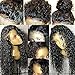Brazilian Deep Wave Lace Front Wig Human Hair Wigs For Black Women 130 Density Deep Curly Lace Front Wigs Pre Plucked Bleached Knots With Baby Hair (14 Inch)