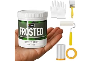 DWIL Frosted Glass Paint, 5oz Window Privacy Paint, Waterproof Frosted Glass Spray, UV Resistant Window Privacy Film for Bathroom Kitchen Door