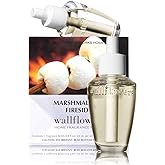 Bath & Body Works Slatkin & Co Marshmallow Fireside Wallflower Home Fragrance 2 bulb refills
