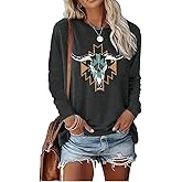 Country Concert Tops Outfit Long Sleeve Shirts for Women Nashville Outfits for Women Country Music Graphic Tees Shirts