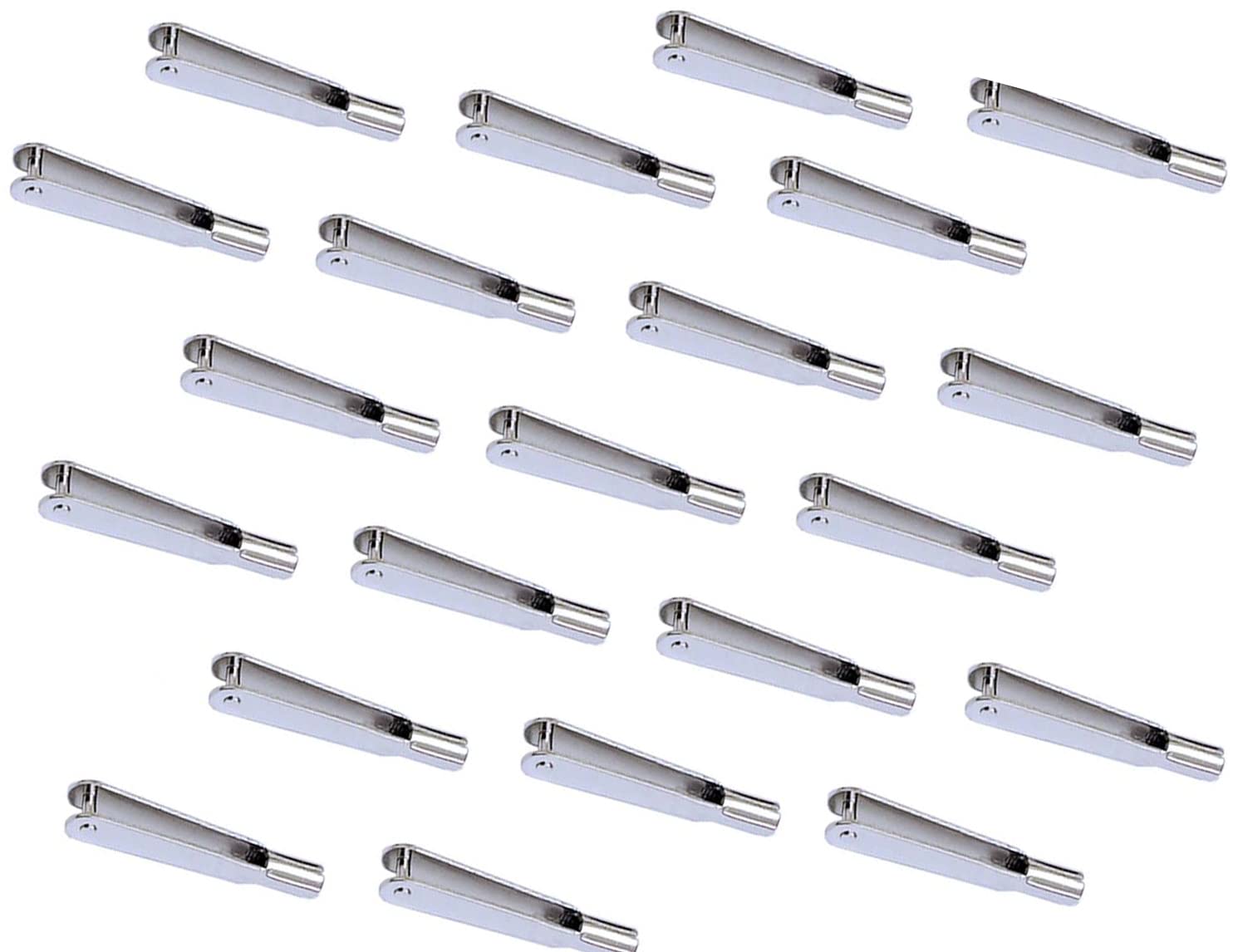 Young Wolf 30pcs Self-Locking Metal Clevis Clips Mini Snap Links Thread Clip Fixing Wing for Remote Control Model Electric Airplanes (M2)