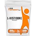 BulkSupplements.com L-Histidine Powder - as L-Histidine Base, Histidine Supplement - Essential Amino Acid & Gluten Free, 500mg per Serving, 1kg (2.2 lbs) (Pack of 1)