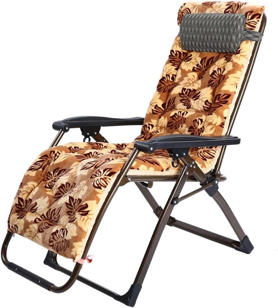 Axdwfd Liegestuhl Lounge Chair, Verbreiterter Dicker Verstellbarer