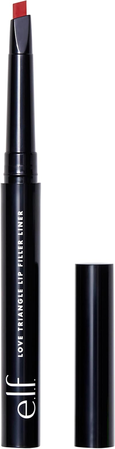 e.l.f. Love Triangle Lip Filler Liner Red Sculpt Fill Long-Lasting Intense
