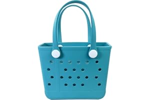 Addoklm Lightweight Extra large Rubber Beach Bag Small mini Tote Bag for Gym Waterproof medium Open Handbag for Pool Sports