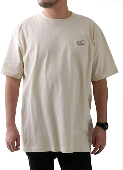 Amazon コンバース Tシャツ メンズ 大きいサイズ 半袖 プリント スニーカー アメカジ 春 トップス カットソー Tシャツ カットソー 通販