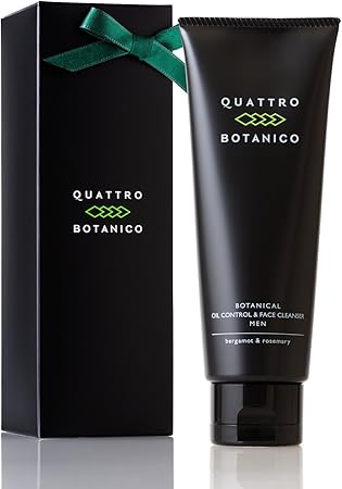 Amazon クワトロボタニコ Quattro Botanico 男性 プレゼント 洗顔 ボタニカル オイルコントロール フェイスクレンザー メンズ スキンケア 男性用 化粧品 男 人気 ギフト クワトロボタニコ Quattro Botanico 液体 クリーム洗顔料 通販