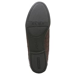 LifeStride Womens Margot Loafer, Brown Croc, 8 US