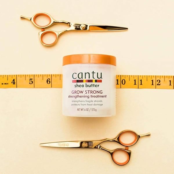 CANTU SHEA BUTTER GROW STRONG TREATMENT, 6.0 OUNCE (PACK OF 2)