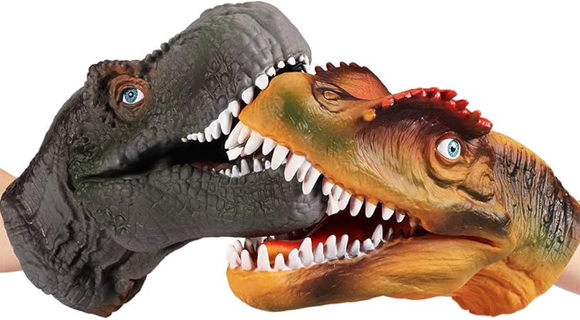 dinosaur glove puppet