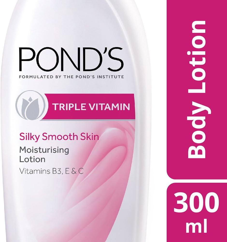 40 Off Pond's Triple Vitamin Moisturising Body Lotion, 300ml At Rs