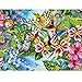 DIY 5D Diamond Painting Kit, 2 PCS Round Full Drill Crystal Rhinestone Embroidery Cross Stitch Arts Craft Canvas Supply for Home Wall Decor Adults and Kids