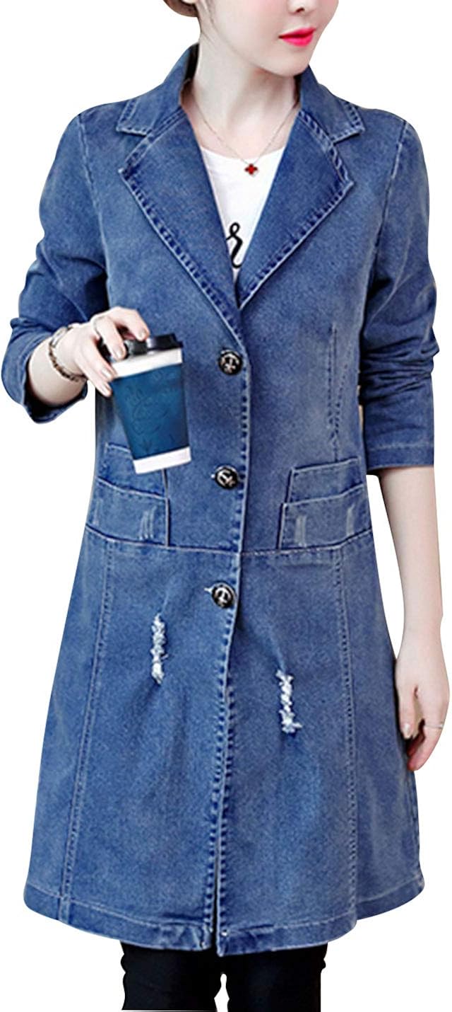 blue jean blazer jacket