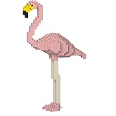 JEKCA Flamingo 01S-M02 | Bird Plastic Building Blocks | Age 14+